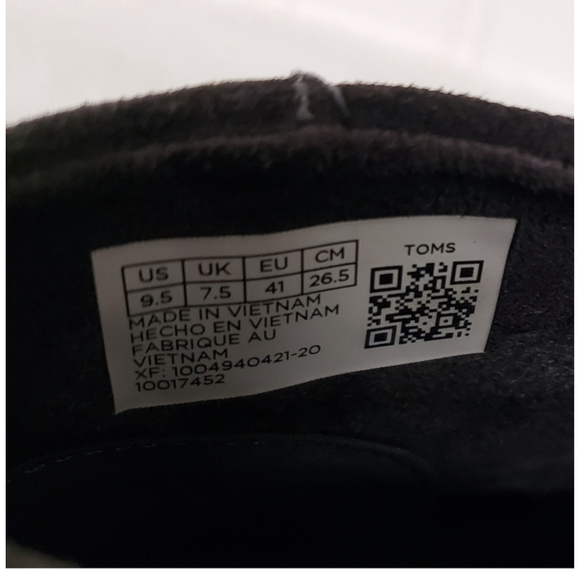 Women's Toms Bryce Gray Suede High Top Sneakers 9.5 - Picture 3 of 8